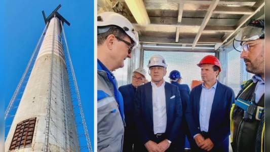 La Spezia, addio alla ciminiera Enel, Peracchini: "Svolta storica per la città e per il futuro dell'ex centrale"
