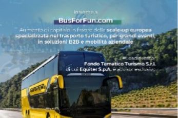 BusForFun raccoglie fondi per accelerare sviluppo mobilità sostenibile in ambito turistico