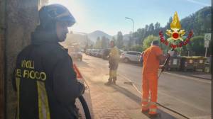 Fuga di gas a Manesseno: evacuate all'alba 14 famiglie dai vigili del fuoco