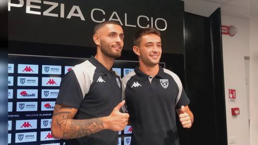 Spezia, ecco Artistico e Vlahovic: “Qui per crescere e dare tutto fin dal primo giorno”