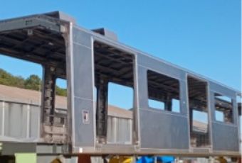 Cile: Alstom completa la produzione della prima cassa della carrozza per la linea 7 della metro di Santiago