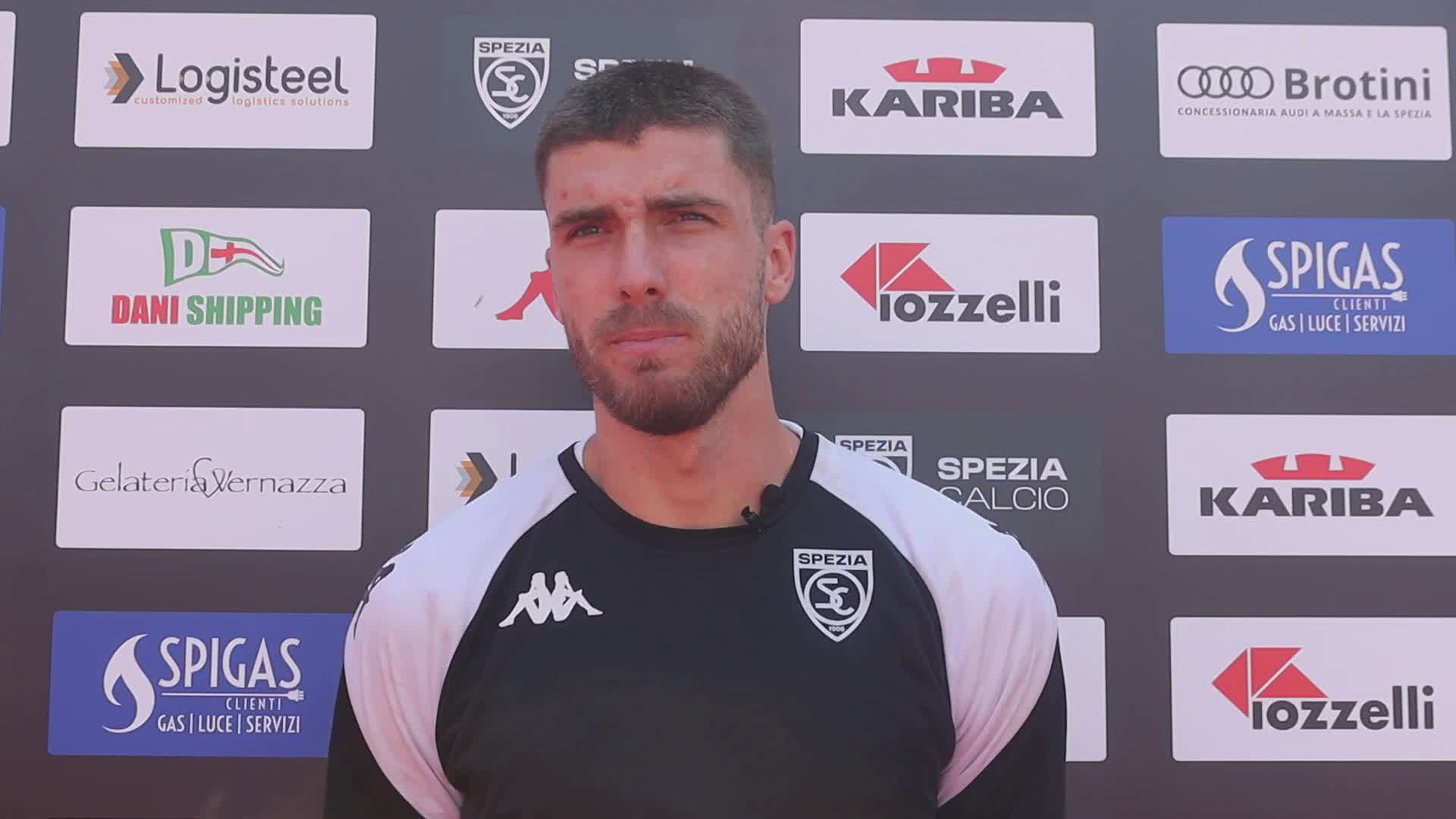 Spezia, Hristov parla da leader: “Essere capitano è una responsabilità, voglio trasmettere la voglia di non mollare mai”