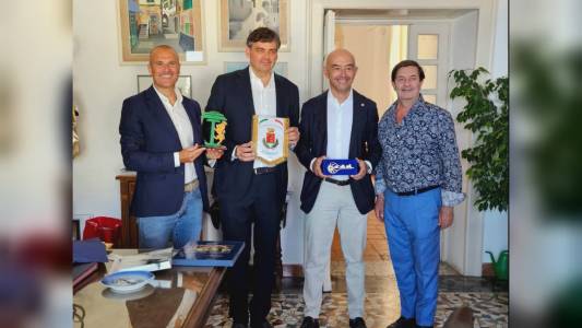 Sanremo, sindaco Mager in visita a Capri: in vista alleanza turistica e culturale tra la Città dei Fiori e l'Isola Azzurra