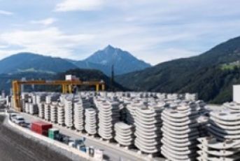 Galleria di base del Brennero, procede costruzione elementi prefabbricati in calcestruzzo