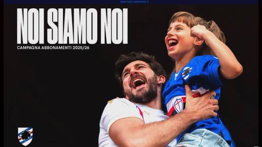Sampdoria: partita la campagna abbonamenti "Noi siamo noi", riduzione per gli over 60