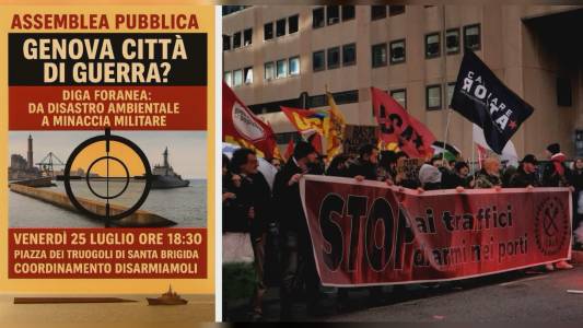 Genova, portuali Calp e Usb: "No a passaggio in porto materiali per armi Israele"