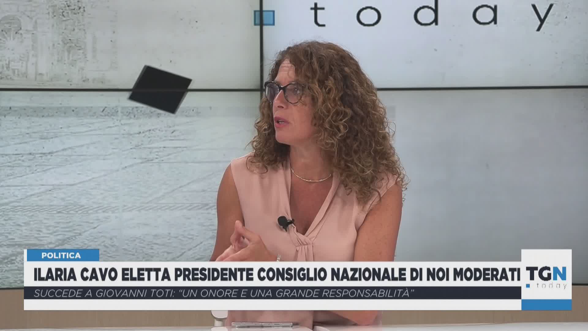 Ilaria Cavo a Telenord, presidente del Consiglio nazionale di Noi Moderati: "Porterò il civismo al centro della politica"