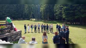 Santo Stefano d'Aveto: targa alle Casermette del Penna in memoria di Francesco Coco, martire della giustizia