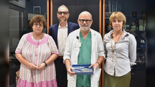 San Martino, set chirurgico donato dall'Associazione Picea in ricordo di Barbara