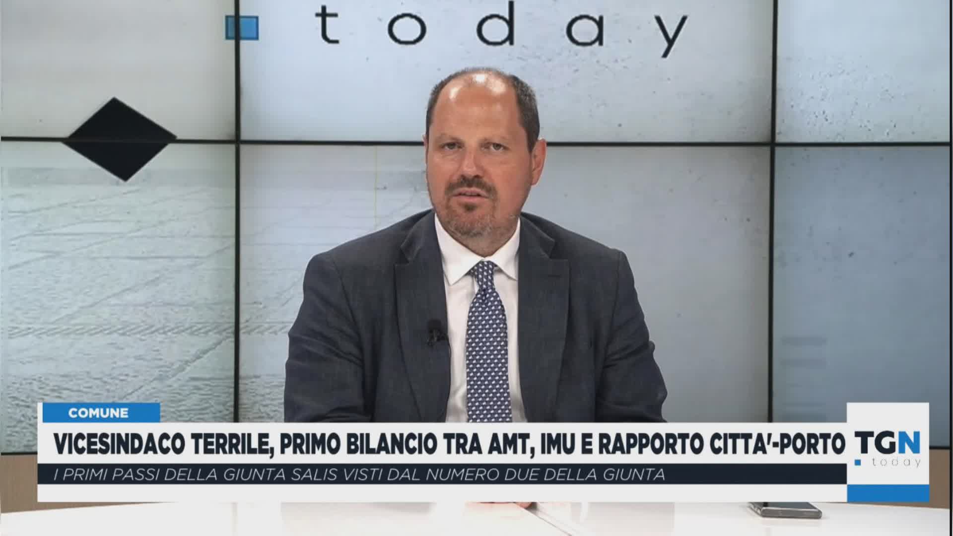 Genova, vicesindaco Terrile a Telenord: "Le prime sfide della nuova giunta tra bilancio, crisi AMT e rilancio del porto"
