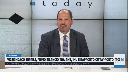 Genova, vicesindaco Terrile a Telenord: "Le prime sfide della nuova giunta tra bilancio, crisi AMT e rilancio del porto"