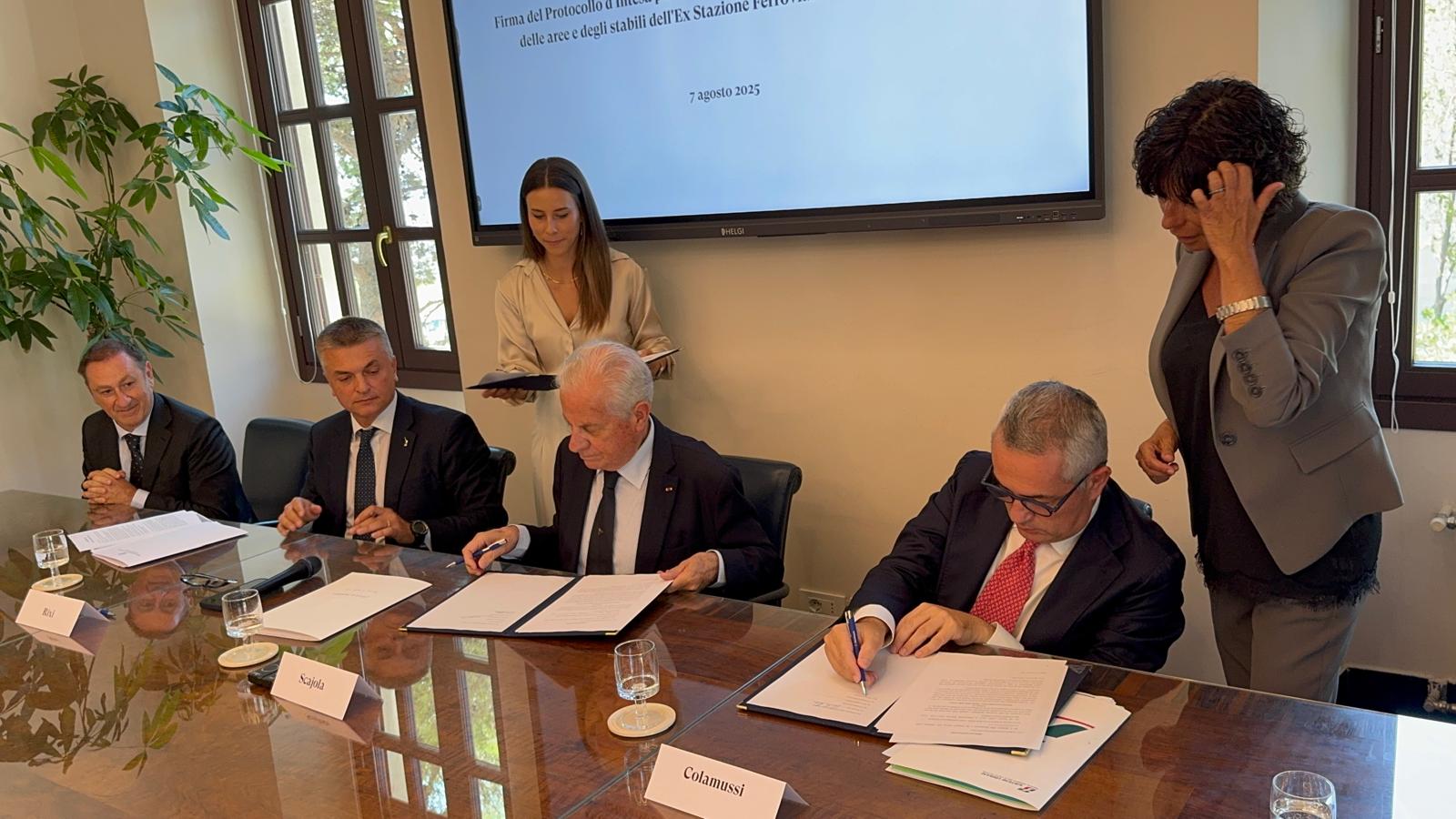 Imperia, firmato l’accordo per trasformare l’ex stazione di Porto Maurizio in un polo multifunzionale