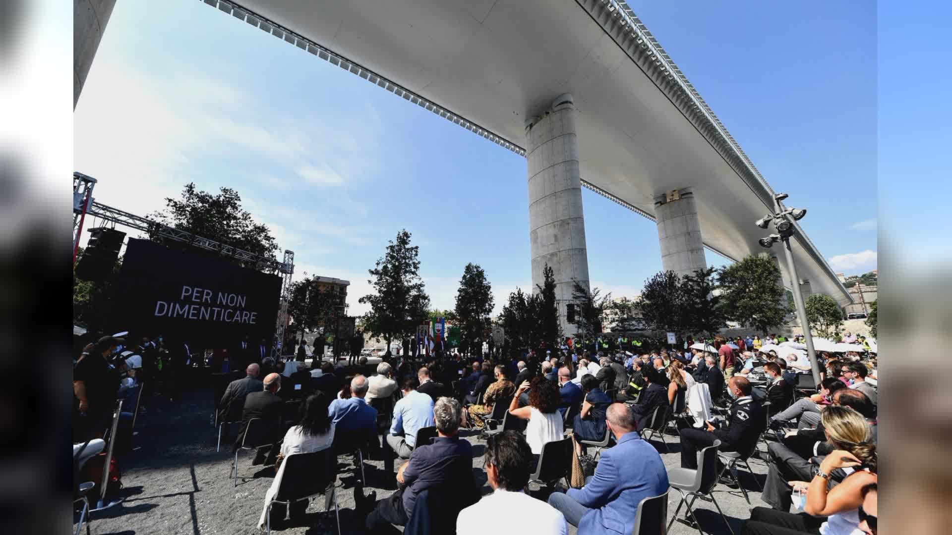 Genova ricorda le vittime del Morandi: cerimonia al Memoriale il 14 agosto