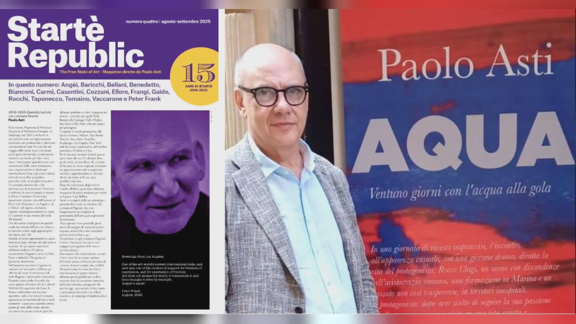 Startè compie 15 anni:  online il nuovo numero di 'Startè Republic' con artisti, mostre e memoria