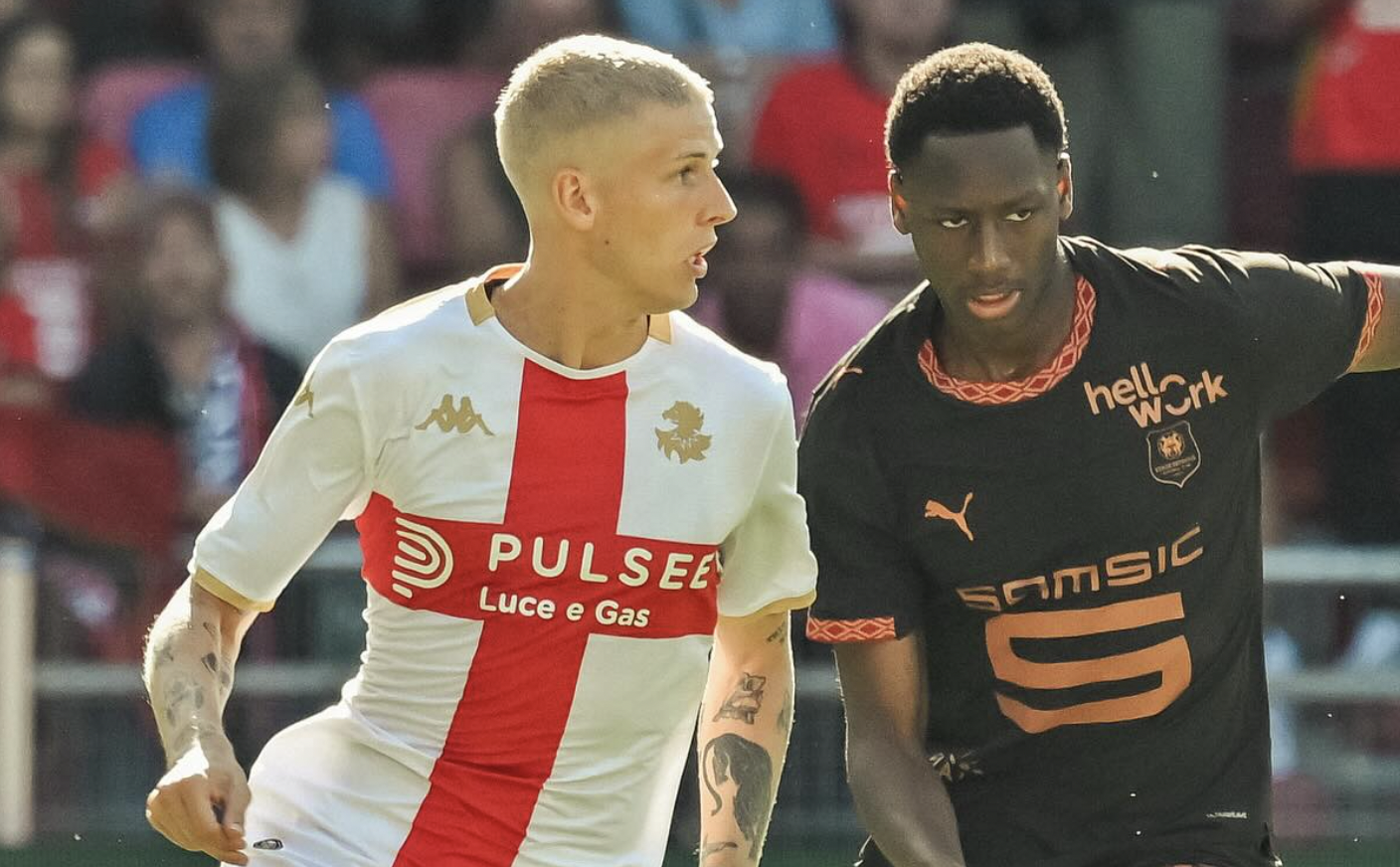 Genoa ok, col Rennes fa 2-2, a segno Malinovskyi e Ostigard