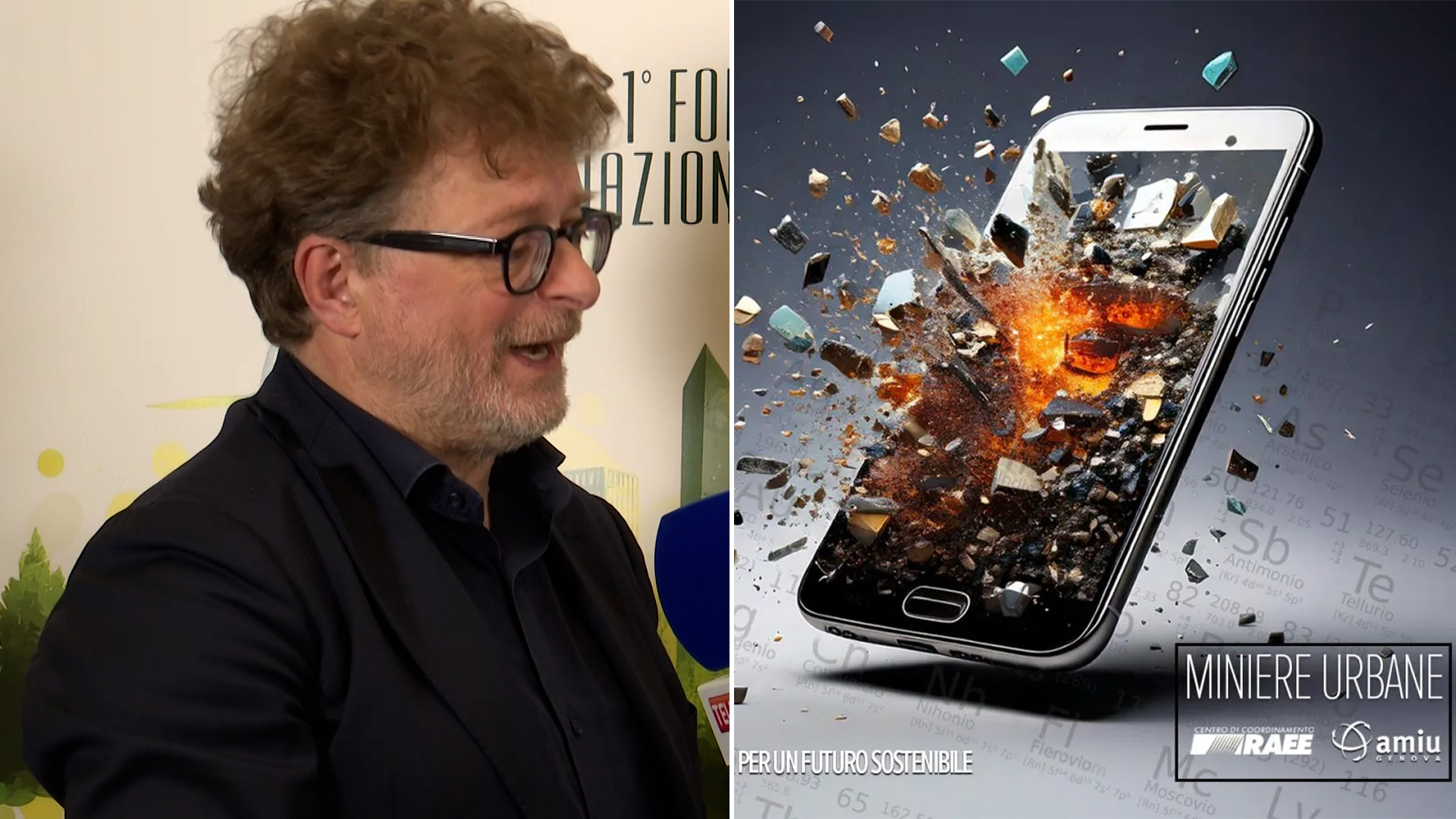 Genova, Amiu sperimenta il recupero dei piccoli Raee: progetto pilota per trasformare rifiuti elettronici in materie prime