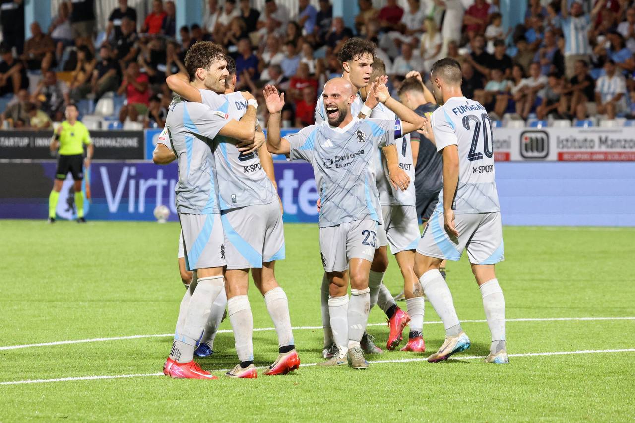 Entella travolgente in Coppa Italia, 4-0 alla Ternana e pass per la sfida con il Cagliari