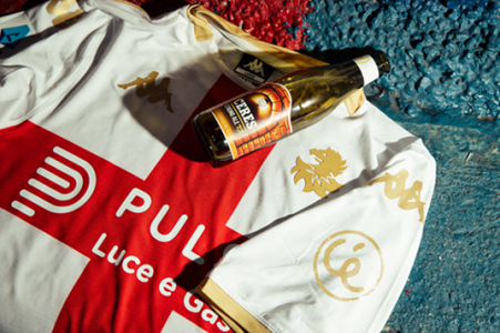 Genoa, nuova partnership con Ceres: sarà sleeve sponsor sulle maglie da gara