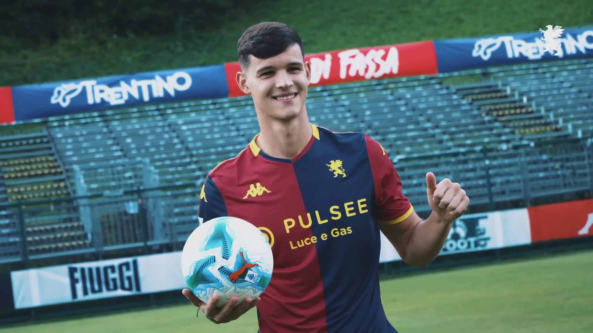 Valentin Carboni si racconta: "Ho scelto il Genoa per il mister, la società e la tifoseria"