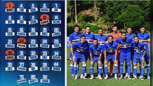 Sampdoria: ufficializzati numeri maglia, il fatidico 10 ancora da assegnare
