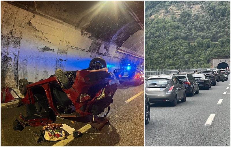 Controesodo di Ferragosto, è bollino nero in Liguria: incidente risolto in A12, traffico scorrevole