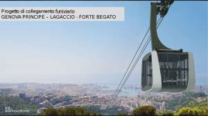 Funivia Lagaccio, Salis: "Non sarà realizzata solo per metà, infondate le notizie che lo dicono"