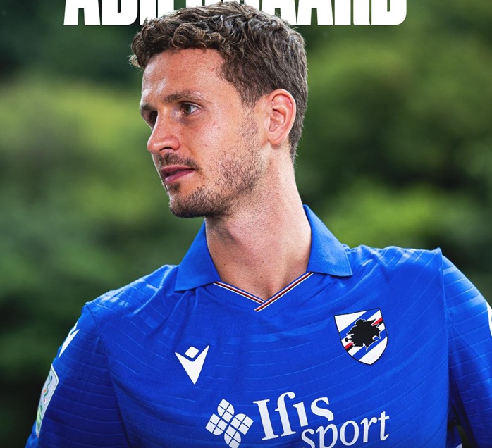 Sampdoria, un gigante per il centrocampo: ufficiale Abildgaard