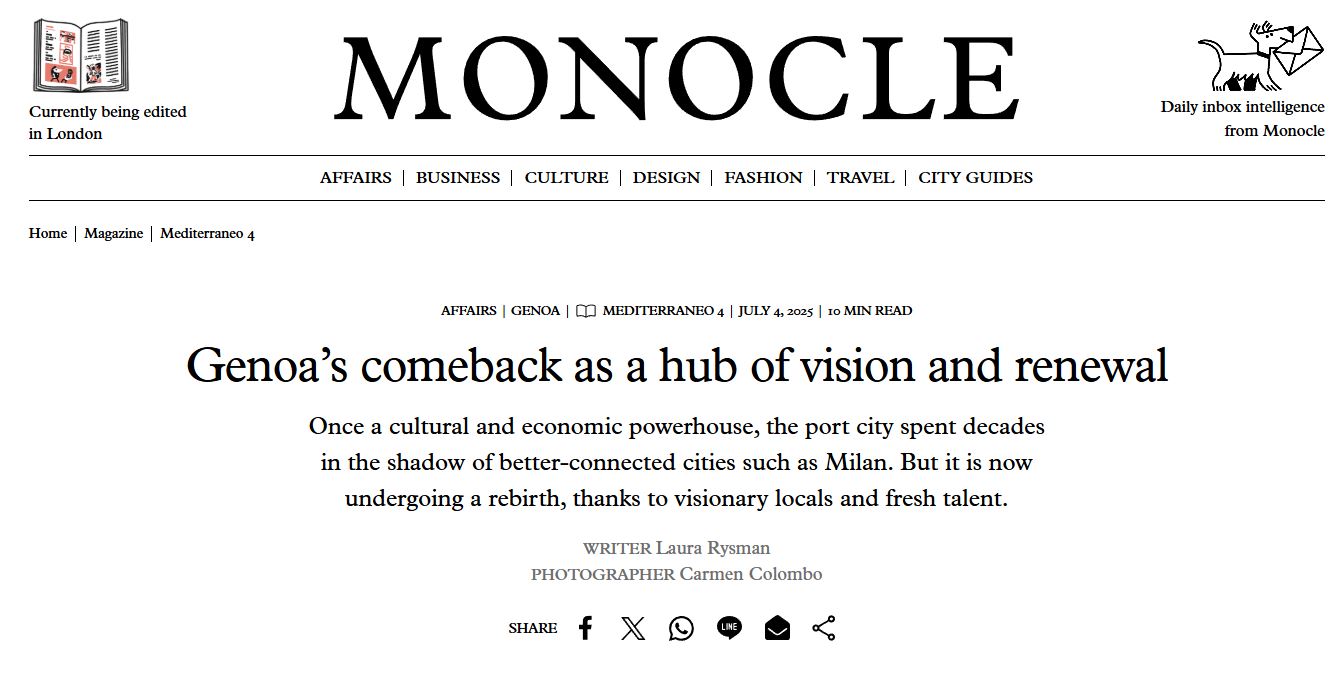 Bordilli: "Genova protagonista internazionale, la giunta Salis rischia di cancellare i risultati raggiunti"