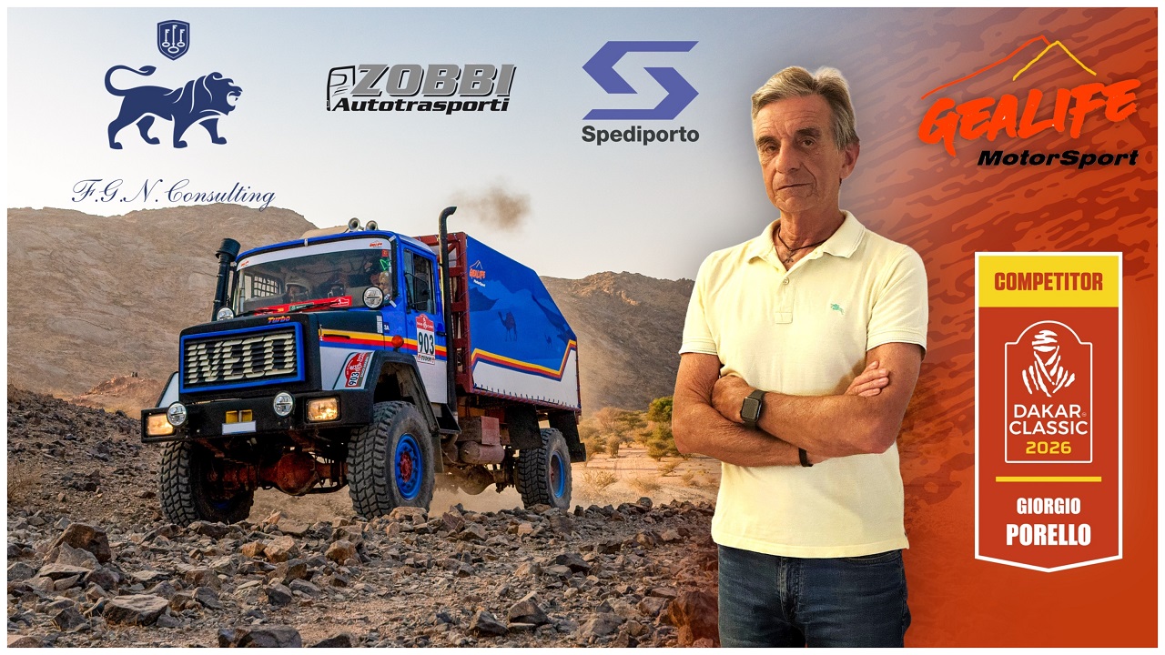 Un equipaggio genovese verso la Dakar 2026: logistica, sogni e sfida nel deserto