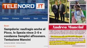 Sampdoria, Andrea Mancini conferma l'indiscrezione di Telenord: "Avevo provato a riportare qui papà Roberto"