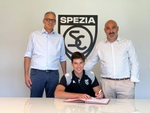 Spezia, ufficiale l'ex Samp Beruatto: arriva dal Pisa in prestito con diritto di riscatto