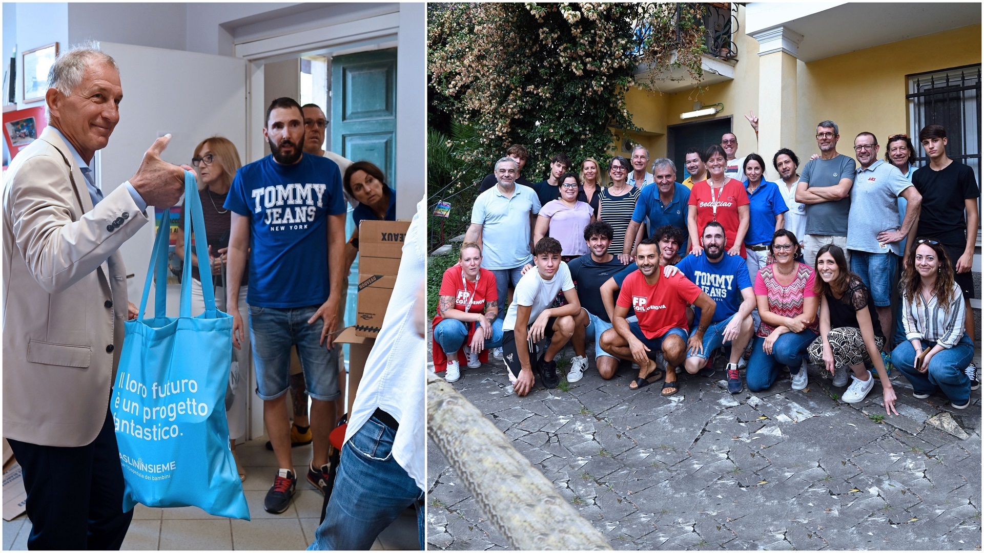 Il Gaslini raccoglie 2 tonnellate di alimenti per Gaza: mobilitazione straordinaria all’ospedale pediatrico