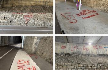 Imperia, raid vandalico sulla pista ciclabile: cinque minorenni identificati e denunciati