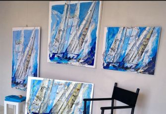 “Rotte in libertà”: l’arte di Ester Maria Negretti approda al Galata Museo del Mare