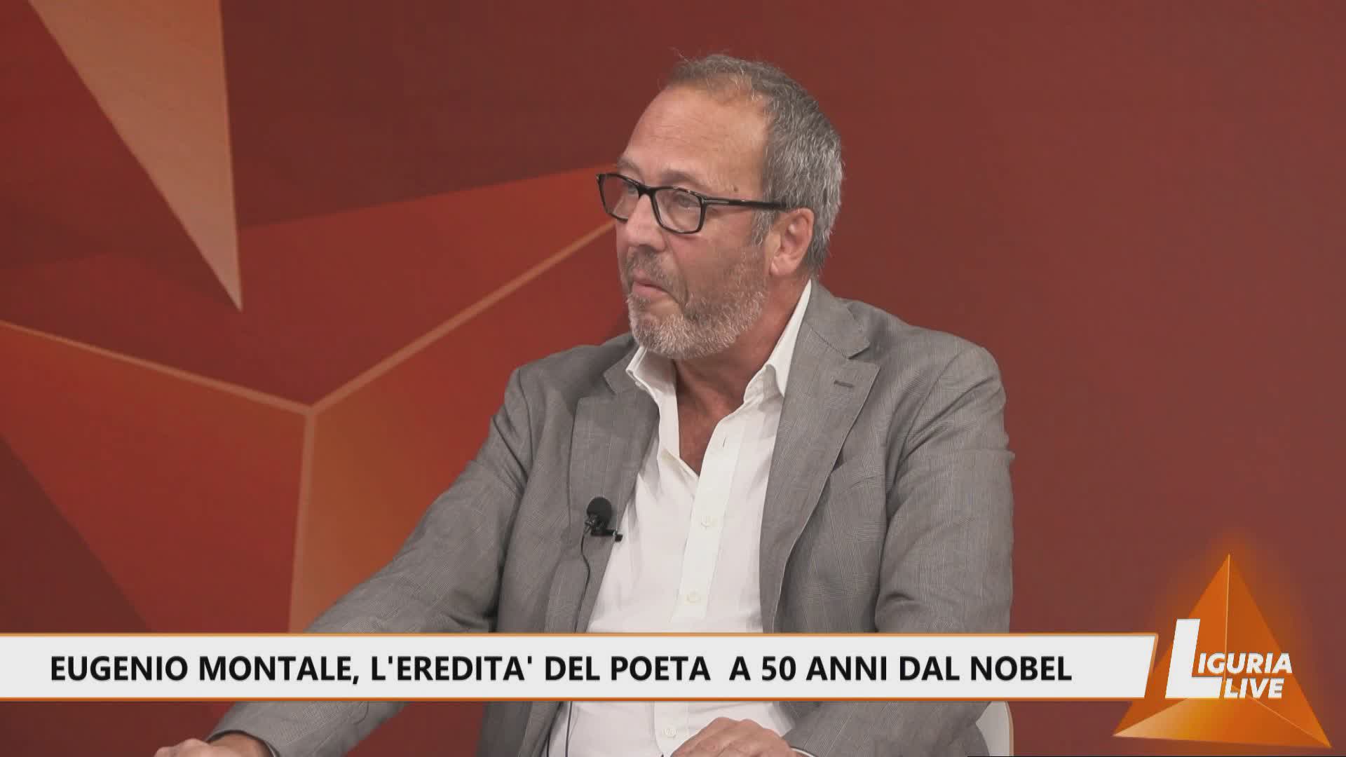 Eugenio Montale a 50 anni dal Nobel, il poeta Pozzani a Telenord: "Non fu profeta in patria, ma è sempre più attuale"