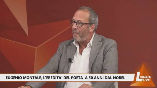 Eugenio Montale a 50 anni dal Nobel, il poeta Pozzani a Telenord: "Non fu profeta in patria, ma è sempre più attuale"