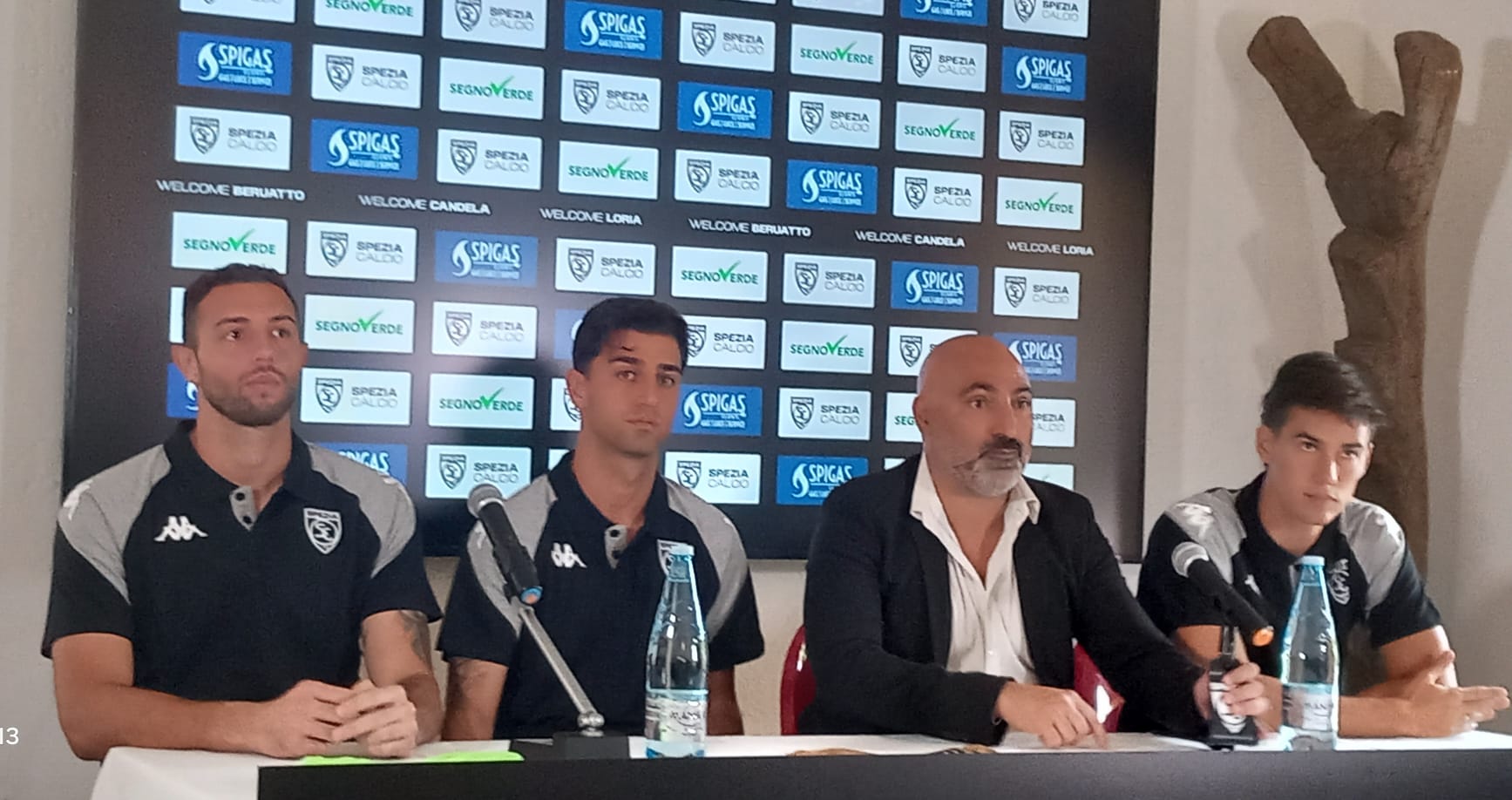 Spezia, i 'nuovi' Loria, Beruatto e Candela si presentano a carte scoperte: “Gruppo solido, possiamo toglierci tante soddisfazioni”