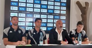 Spezia, i 'nuovi' Loria, Beruatto e Candela si presentano a carte scoperte: “Gruppo solido, possiamo toglierci tante soddisfazioni”