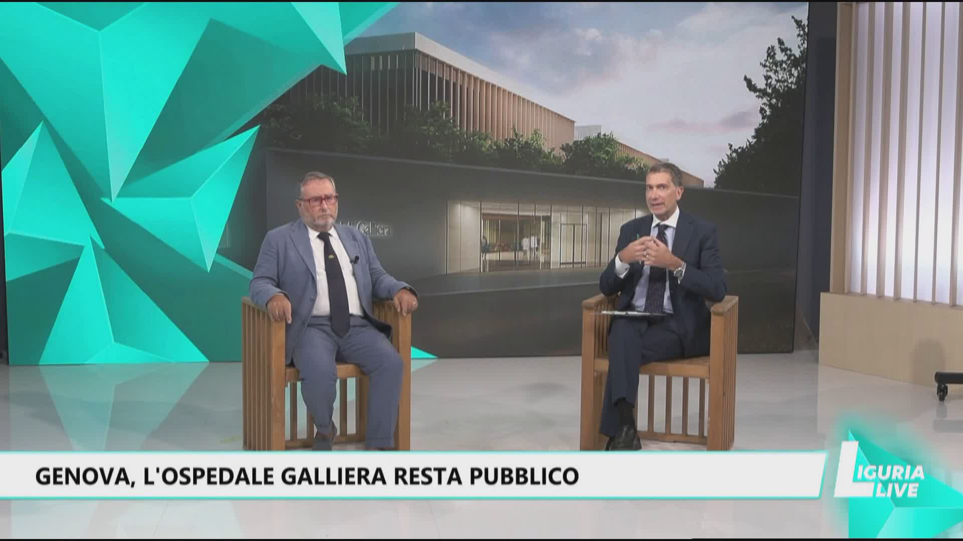Il Galliera resta pubblico, Quaglia a Telenord: "Impulso anche per il "nuovo" ospedale"