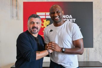 Genoa, il ct Gattuso in visita al 'Signorini'