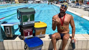 Differenziata, il campione paralimpico Francesco Bocciardo nuovo testimonial per AMIU Genova