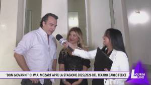 Mozart apre la stagione al Carlo Felice: il “Don Giovanni” debutta il 3 ottobre