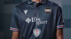 Sampdoria, la nuova terza maglia è un omaggio al “Blu di Genova” e alla tradizione marinara