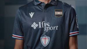 Sampdoria, la nuova terza maglia è un omaggio al “Blu di Genova” e alla tradizione marinara
