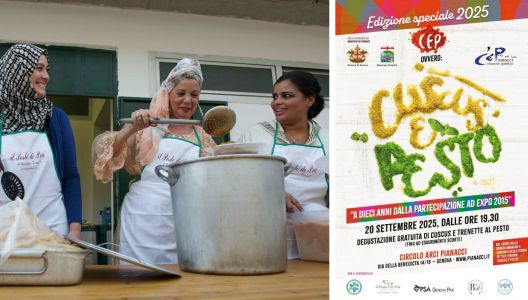 Cuscus e trenette al pesto: al CEP torna la festa del dialogo tra culture