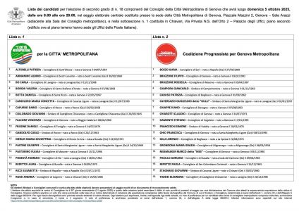 Città Metropolitana: le liste delle elezioni che interessano solo ai politici, ma con ricadute su 67 comuni 