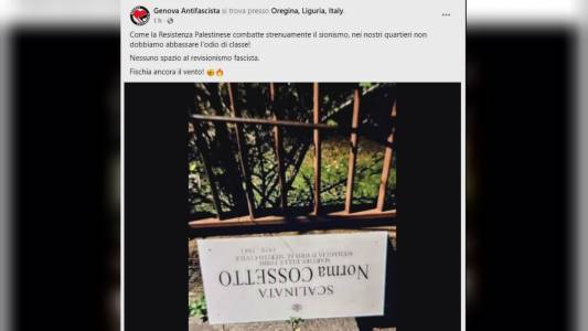 Genova: Oregina, nuovamente vandalizzata la targa per Norma Cossetto
