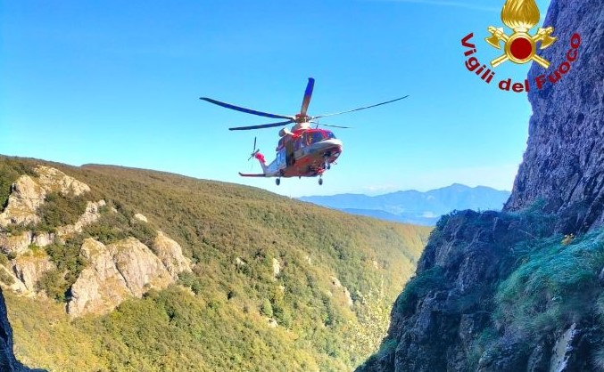 Dramma sul Monte Penna: muore 25enne precipitato per cento metri in un canalone