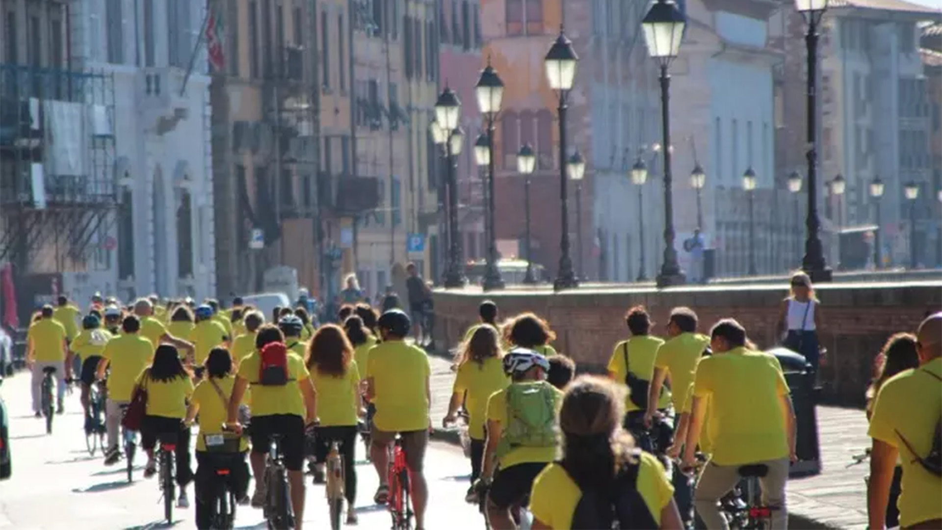 Pisa, la pedalata dei 300 a sostegno di salute e sostenibilità