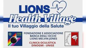 Salute e prevenzione per tutti: torna il “Lions Health Village” all’ex Mercato di Corso Sardegna